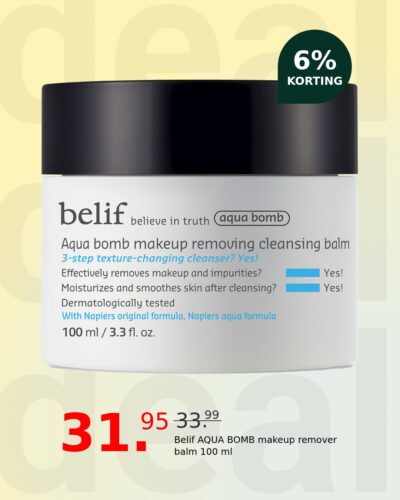 Belif AQUA BOMB makeup remover balm 100 ml