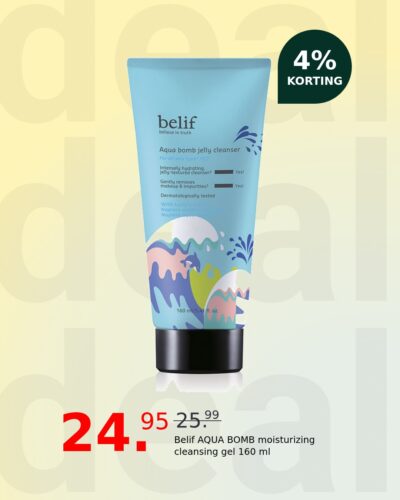 Belif AQUA BOMB moisturizing cleansing gel 160 ml