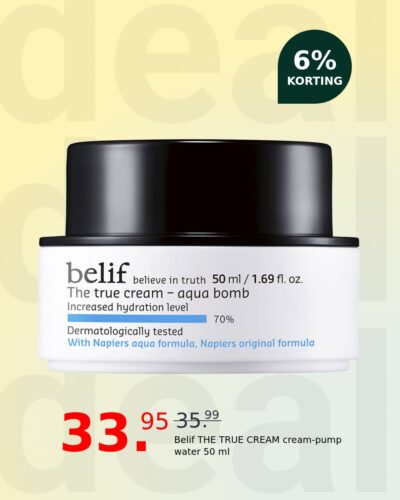 Belif THE TRUE CREAM cream-pump water 50 ml