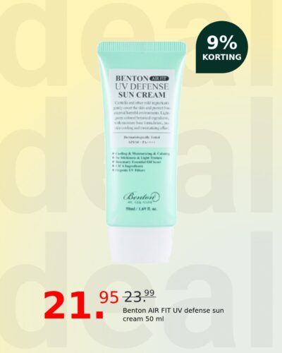 Benton AIR FIT UV defense sun cream 50 ml