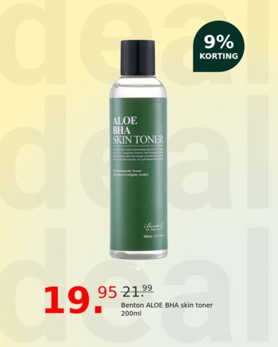 Benton ALOE BHA skin toner 200ml