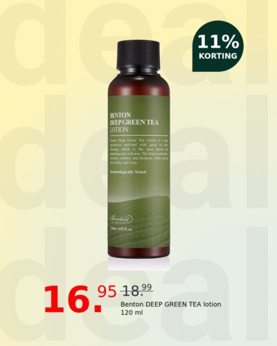 Benton DEEP GREEN TEA lotion 120 ml