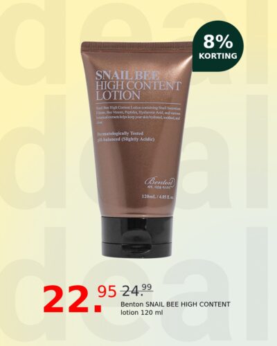Benton SNAIL BEE HIGH CONTENT lotion 120 ml