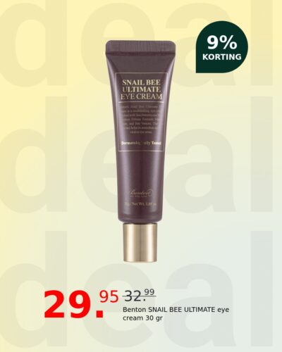 Benton SNAIL BEE ULTIMATE eye cream 30 gr