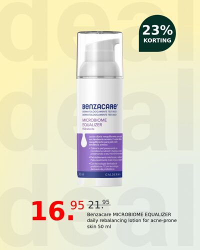 Benzacare MICROBIOME EQUALIZER daily rebalancing lotion for acne-prone skin 50 ml
