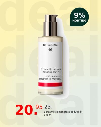 Bergamot-lemongrass body milk 145 ml