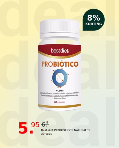 Best diet PROBIÓTICOS NATURALES 30 caps