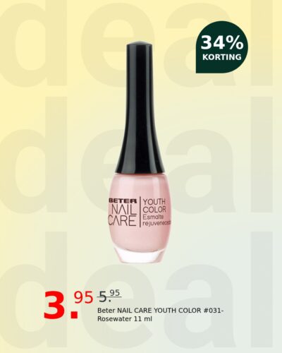 Beter NAIL CARE YOUTH COLOR #031-Rosewater 11 ml