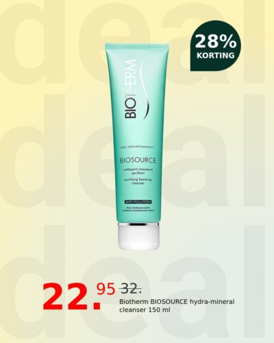 Biotherm BIOSOURCE hydra-mineral cleanser 150 ml