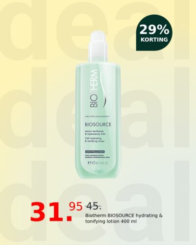 Biotherm BIOSOURCE hydrating & tonifying lotion 400 ml