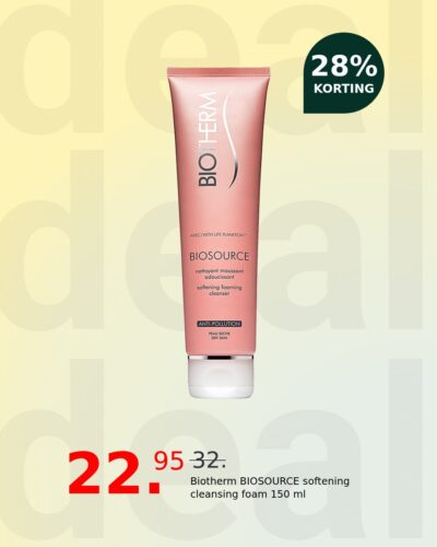 Biotherm BIOSOURCE softening cleansing foam 150 ml