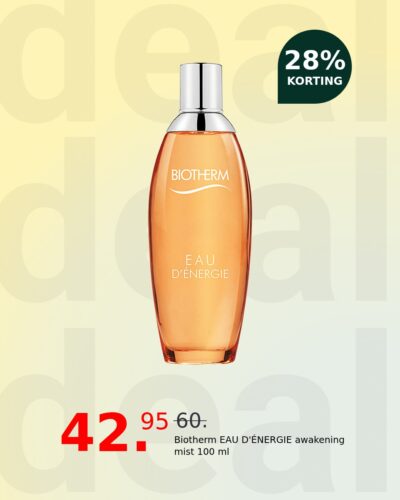 Biotherm EAU D'ÉNERGIE awakening mist 100 ml