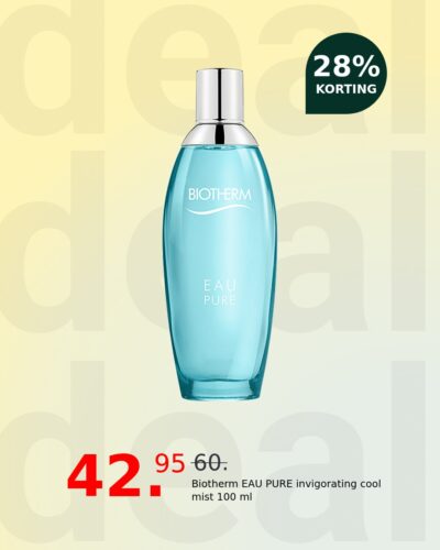 Biotherm EAU PURE invigorating cool mist 100 ml