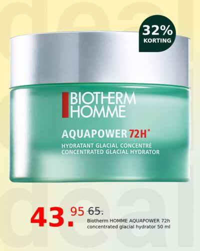 Biotherm HOMME AQUAPOWER 72h concentrated glacial hydrator 50 ml