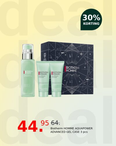 Biotherm HOMME AQUAPOWER ADVANCED GEL CASE 3 pcs