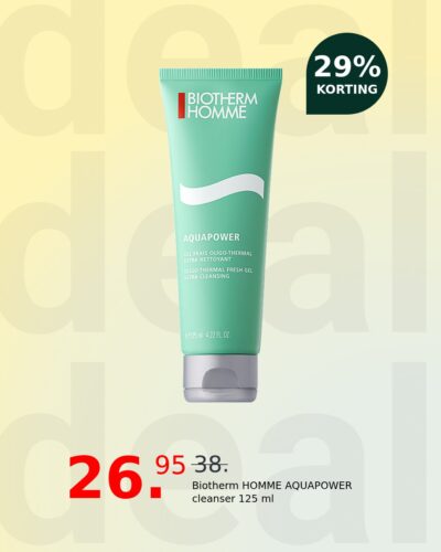 Biotherm HOMME AQUAPOWER cleanser 125 ml