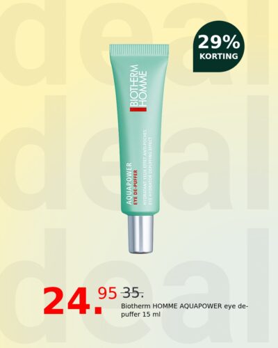 Biotherm HOMME AQUAPOWER eye de-puffer 15 ml