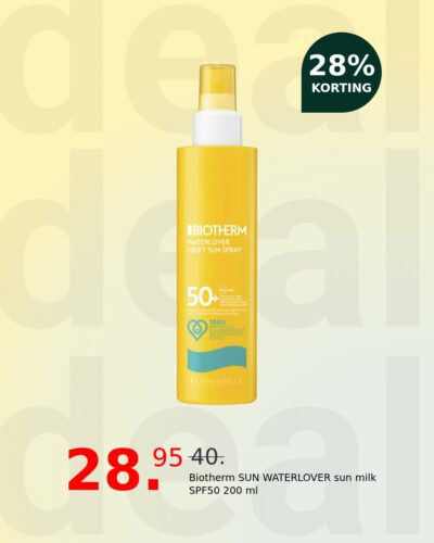 Biotherm SUN WATERLOVER sun milk SPF50 200 ml