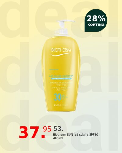 Biotherm SUN lait solaire SPF30 400 ml