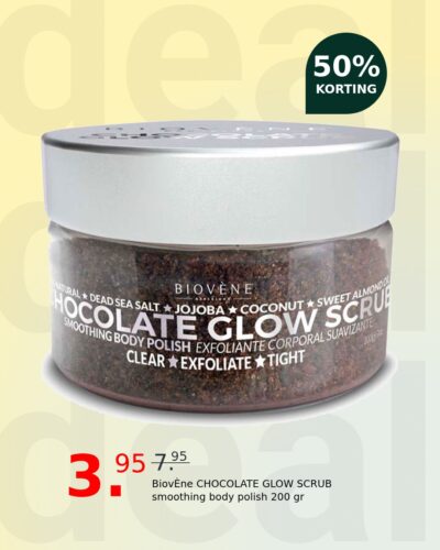 BiovÈne CHOCOLATE GLOW SCRUB smoothing body polish 200 gr