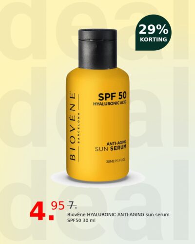 BiovÈne HYALURONIC ANTI-AGING sun serum SPF50 30 ml