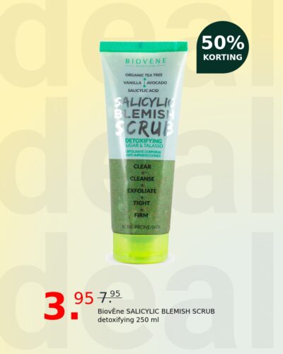 BiovÈne SALICYLIC BLEMISH SCRUB detoxifying 250 ml