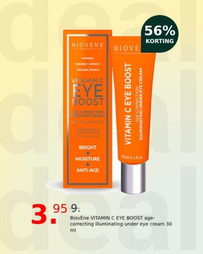 BiovÈne VITAMIN C EYE BOOST age-correcting illuminating under eye cream 30 ml