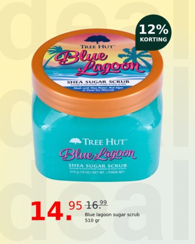 Blue lagoon sugar scrub 510 gr