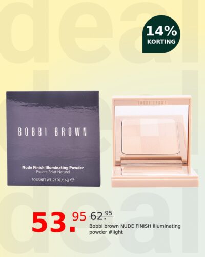 Bobbi brown NUDE FINISH illuminating powder #light