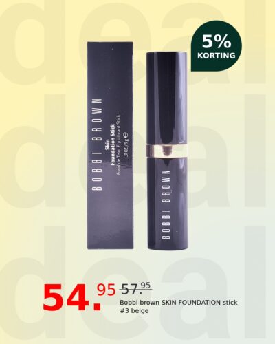 Bobbi brown SKIN FOUNDATION stick #3 beige