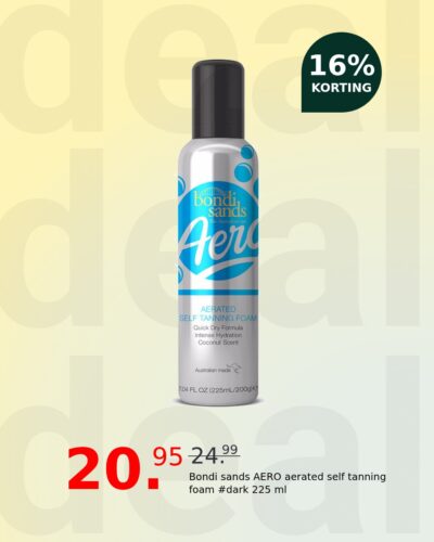 Bondi sands AERO aerated self tanning foam #dark 225 ml
