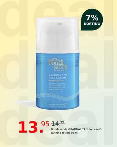 Bondi sands GRADUAL TAN daily self-tanning lotion 50 ml