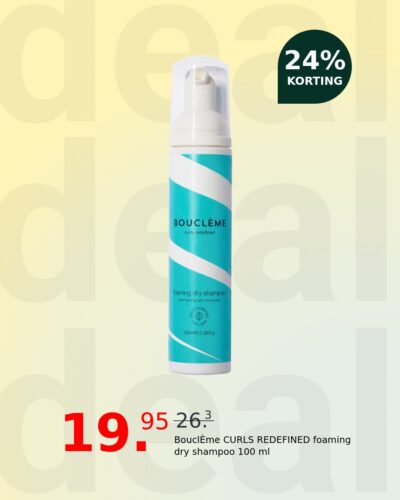 BouclÈme CURLS REDEFINED foaming dry shampoo 100 ml