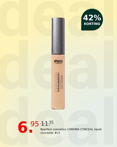 Bperfect cosmetics CHROMA CONCEAL liquid concealer #c3