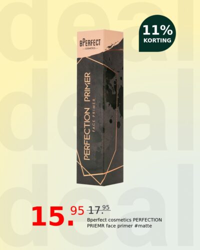Bperfect cosmetics PERFECTION PRIEMR face primer #matte