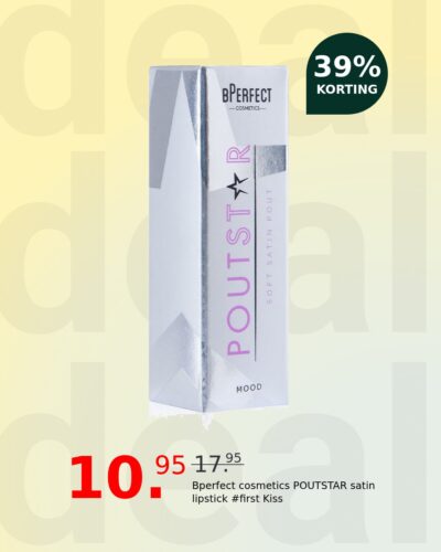 Bperfect cosmetics POUTSTAR satin lipstick #first Kiss