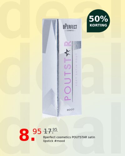 Bperfect cosmetics POUTSTAR satin lipstick #mood