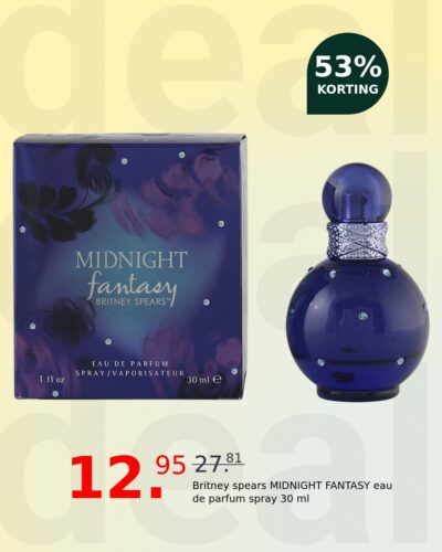 Britney spears MIDNIGHT FANTASY eau de parfum spray 30 ml