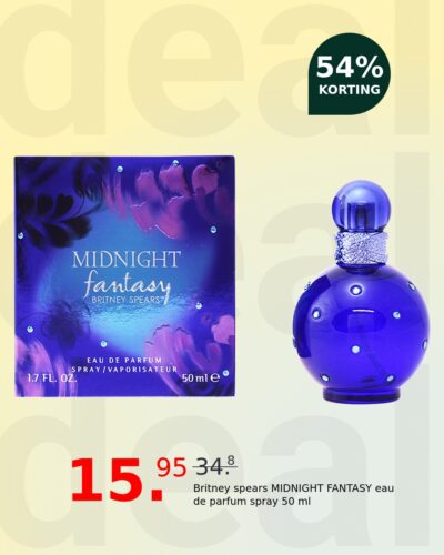Britney spears MIDNIGHT FANTASY eau de parfum spray 50 ml