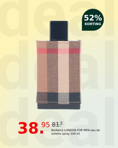 Burberry LONDON FOR MEN eau de toilette spray 100 ml