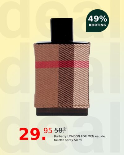 Burberry LONDON FOR MEN eau de toilette spray 50 ml