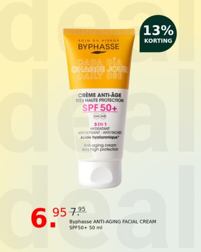 Byphasse ANTI-AGING FACIAL CREAM SPF50+ 50 ml