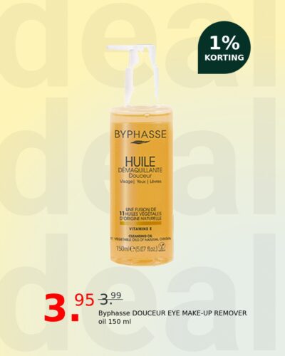 Byphasse DOUCEUR EYE MAKE-UP REMOVER oil 150 ml