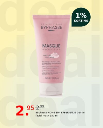 Byphasse HOME SPA EXPERIENCE Gentle facial mask 150 ml