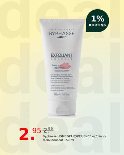 Byphasse HOME SPA EXPERIENCE exfoliante facial douceur 150 ml