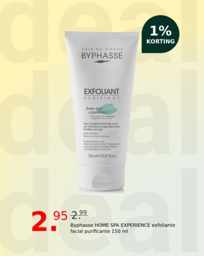 Byphasse HOME SPA EXPERIENCE exfoliante facial purificante 150 ml