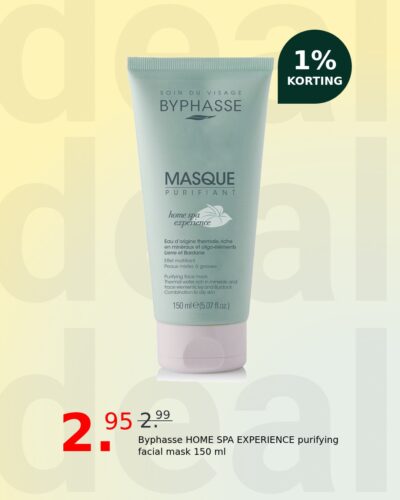 Byphasse HOME SPA EXPERIENCE purifying facial mask 150 ml