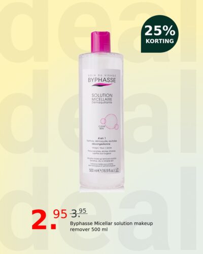 Byphasse Micellar solution makeup remover 500 ml