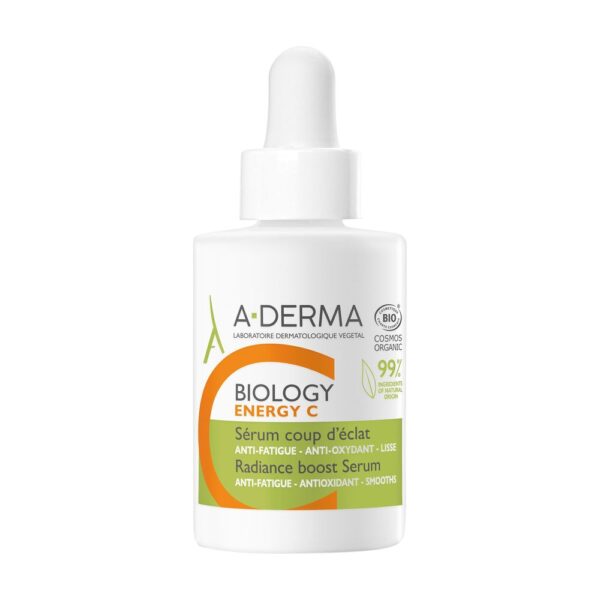A-derma BIOLOGY ENERGY C sérum iluminador 30 ml