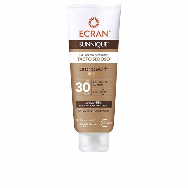ECRAN SUNNIQUE tanning+ gel-cream SPF30 250 ml
